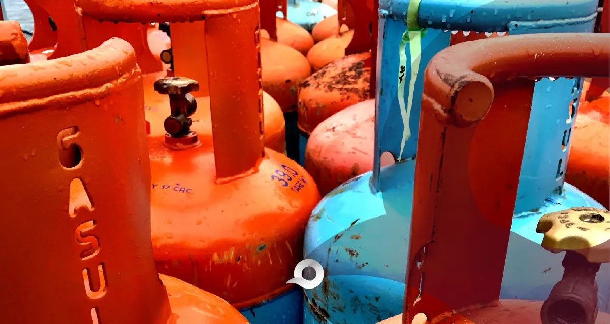 Aseguran gasera ilegal en Hidalgo: más de 3 mil litros de gas LP decomisados